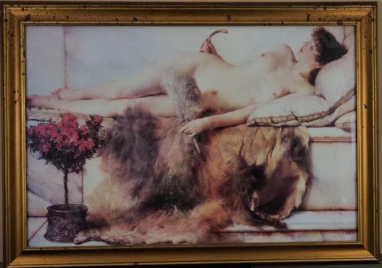 ALMA-TADEMA, Sir Lawrence (1836-1912) - Reclining Nude Image 1++