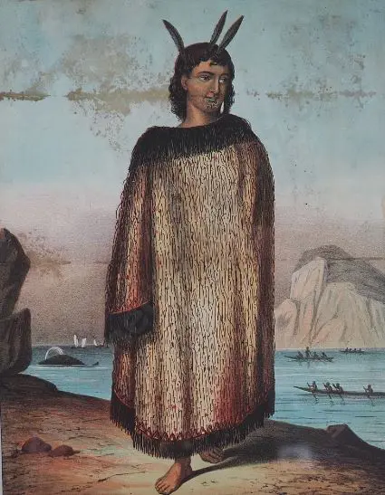 HINE-I-Turama Ngatiki- artist unknown - Maori Maiden c.1836 Image 1++