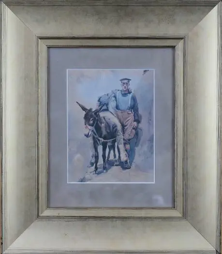 MOORE-Jones, Horace Millichamp (1868-1922) - Simpson and His Donkey Image 1++