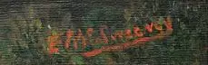 McSWEENEY, F. (active 1890s) - Maori Village on the Tongariro Image 1++