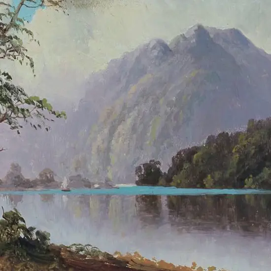 DRAKE, Ernest D. (Active 1890s-1930s) - Lake Rere 1893