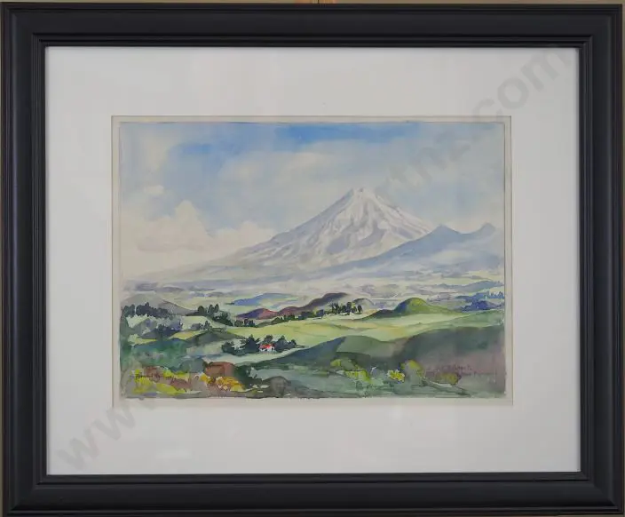 ARIS, Bernard (1887-1977) - Mount Egmont Image 1++
