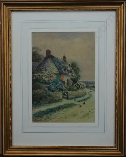STANNARD, A. Molyneux (1878-1925) - Country Road with House Image 1++