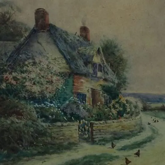 STANNARD, A. Molyneux (1878-1925) - Country Road with House