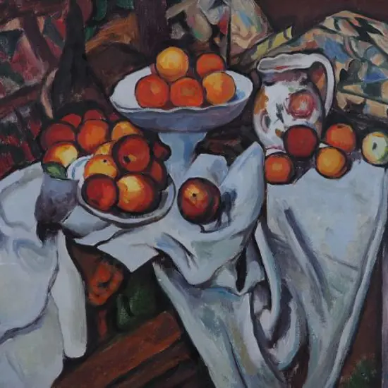 SOLLE, Sabine (20th Cent.) - Still Life - Fruit on Table