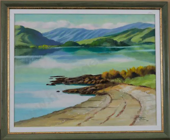 SMITH, Howard (1960s-70s) - Morning at Pauatahanui Image 1++