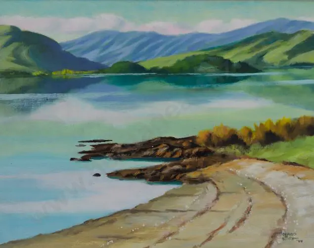 SMITH, Howard (1960s-70s) - Morning at Pauatahanui Image 1++