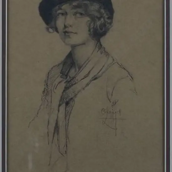 LLOYD, Olive Vera (1900-1978) - Self Portrait
