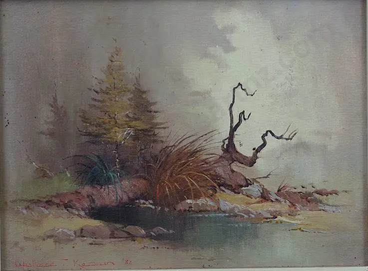 KEOWN, Wallace T. (1938-) - Driftwood Image 1++
