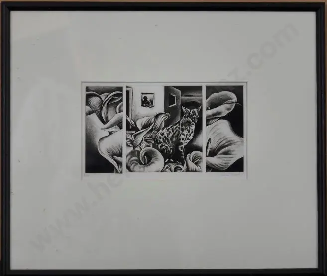 WARD, Vivian (1950-) - Abstract Image 1++