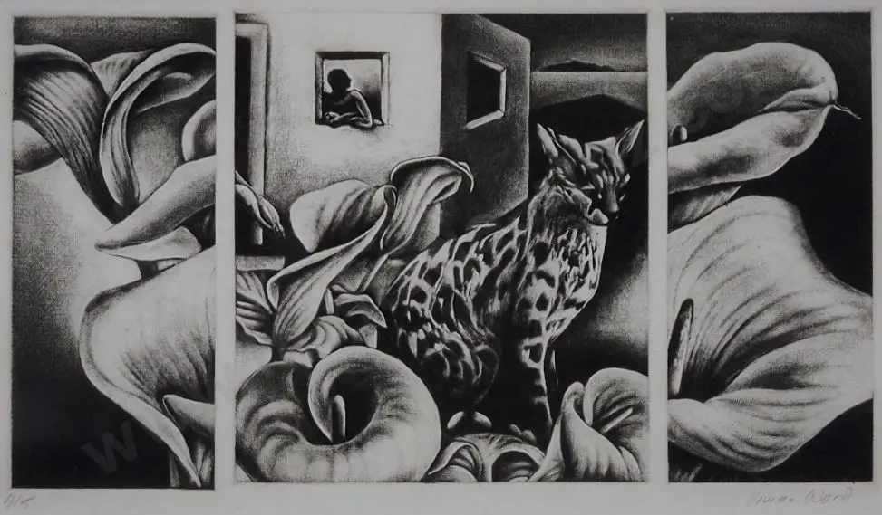 WARD, Vivian (1950-) - Abstract Image 1++