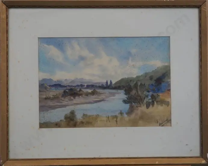 UNKNOWN Artist (A32) - Wairau, December 1907 Image 1++