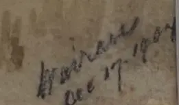 UNKNOWN Artist (A32) - Wairau, December 1907 Image 1++