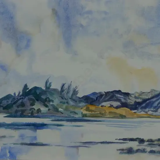 LITTLE, R.G (20th Cent.) - Coastal Scene