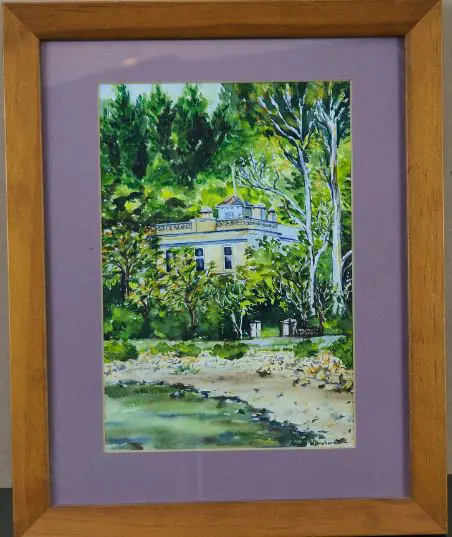 WILMHURST, Angela (20th Cent.) - Among the  Trees Anderson's Bay Image 1++
