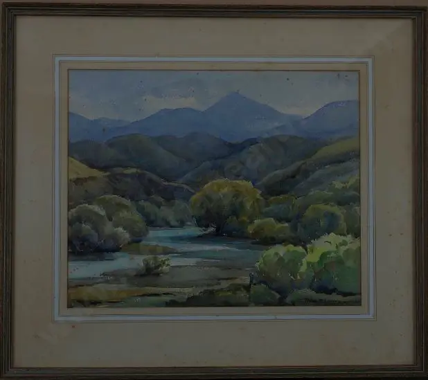 WISEMAN, Hilda (1894-1982) - Motueka Valley Image 1++