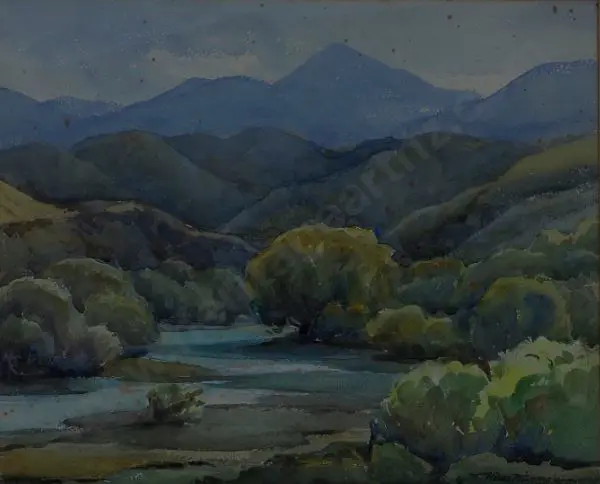 WISEMAN, Hilda (1894-1982) - Motueka Valley Image 1++