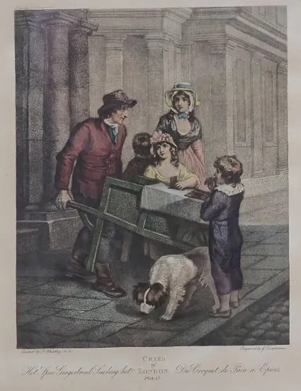 WHEATLEY, Francis R.A. (1747-1801) - Two Engraved prints from "Cries of London".  Dated 1795 Image 1++