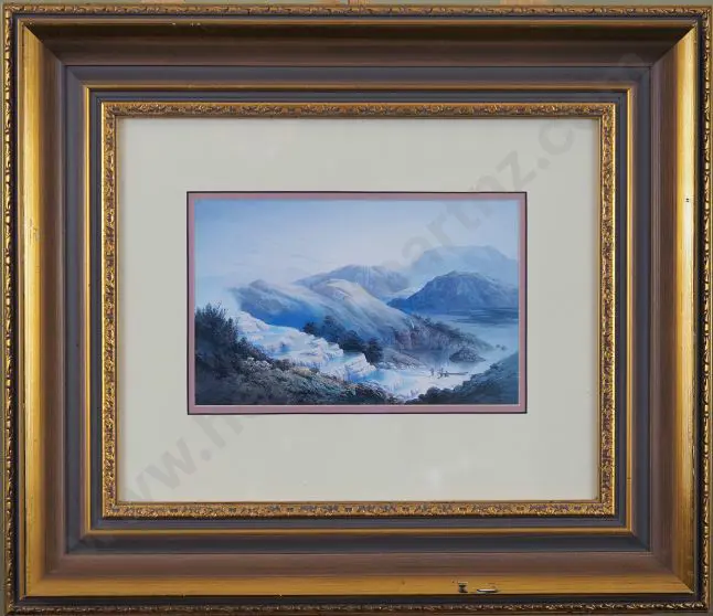 HOYTE, John Barr Clarke (1835-1913) - The Pink Terraces Image 1++