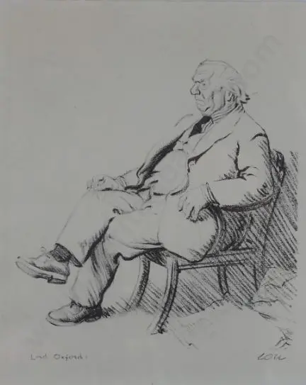 LOW, Sir David (1891-1963) - Lord Oxford Image 1++