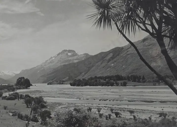 UNKNOWN Photographer (A34) - Hills, River & Mountain - South Island, c.1930 Image 1++