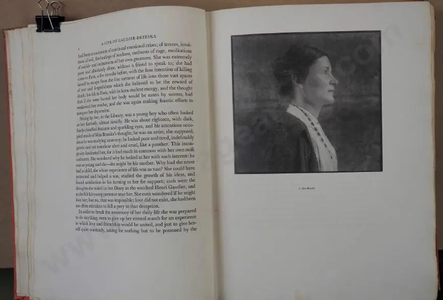 EDE, H.S. - A Life of Gaudier-Brzeska Image 1++