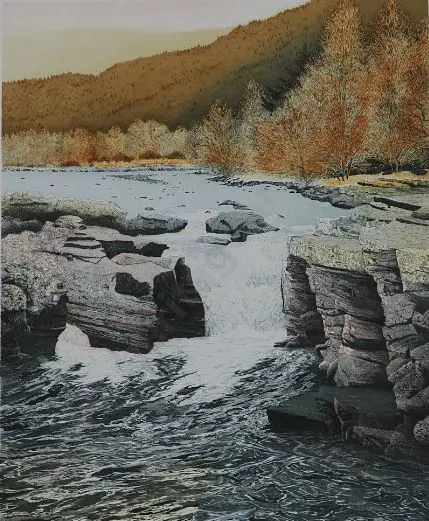 BROWNE, James (20th Cent.) - River Moriston Image 1++