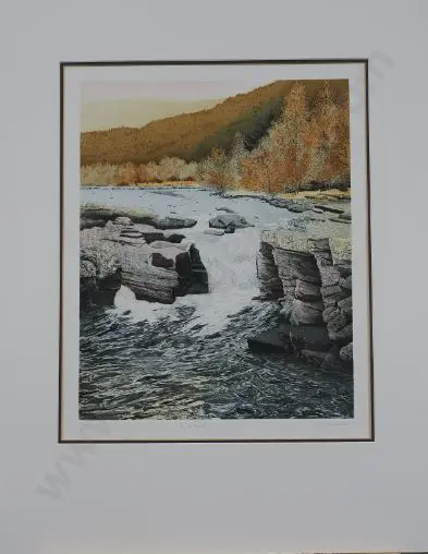 BROWNE, James (20th Cent.) - River Moriston Image 1++