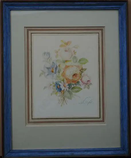 UNKNOWN - Pair: Floral Studies Image 1++