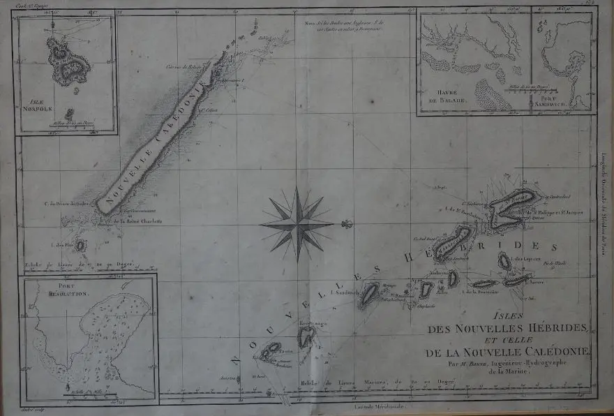UNKNOWN - New Hebrides and New Caledonia (c.1780) Image 1++