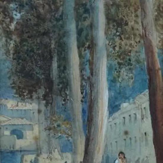 UNKNOWN Artist - Italian Street Scene