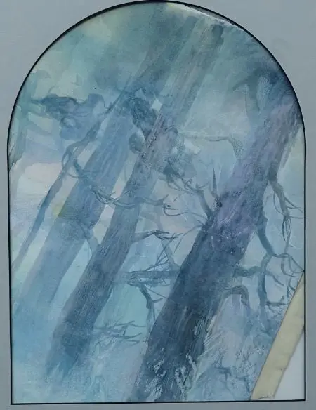 McLAUCHLAN, Cherie (1948-1992) - Pines at Pauatahanui Image 1++