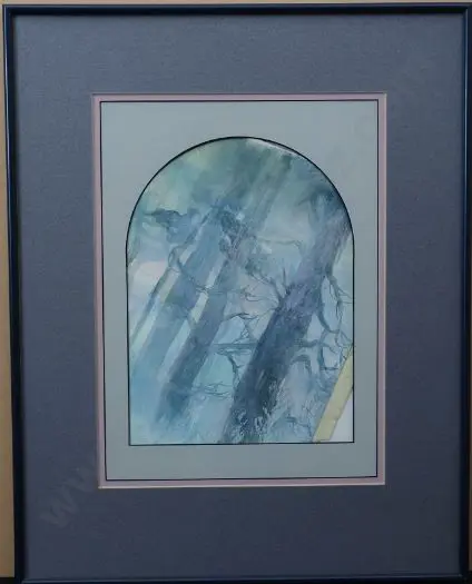 McLAUCHLAN, Cherie (1948-1992) - Pines at Pauatahanui Image 1++