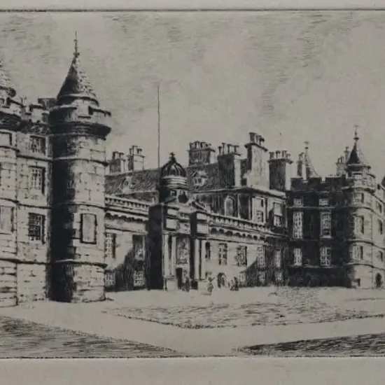 WILEY, J.H. - Holyrood Palace, Edinburgh