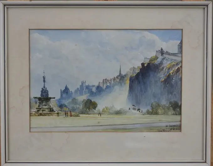 BLAIR, John (1849-1934) - West Prince's Gardens, Edinburgh Image 1++