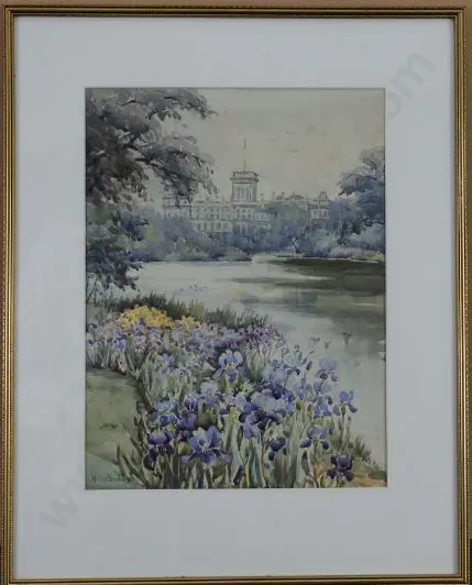 SEDDON, Helen (1925-1955) - Palace Lake & Gardens Image 1++