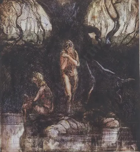 UNKNOWN Artist (A44) - River Nymphs Image 1++