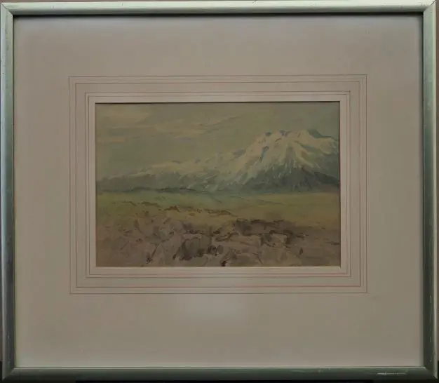 CARLTON, Rix (1890-1962) - Central Otago with Southern Alps Image 1++