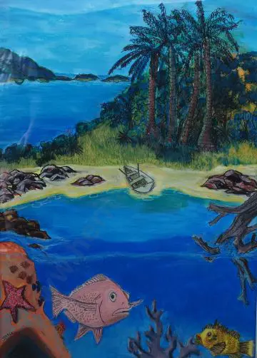 JEFFERIS - Pacific Island Lagoon Image 1++