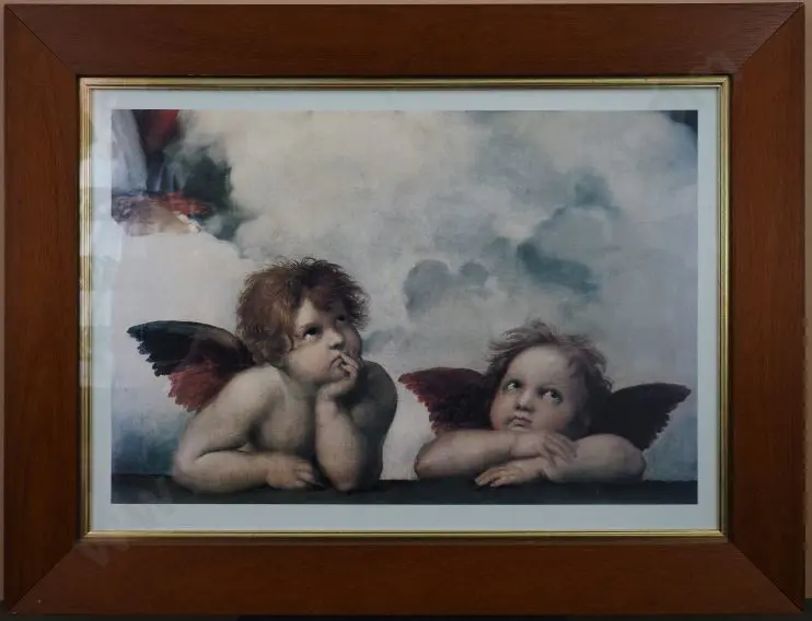 UNKNOWN Artist - Fallen Angels (Two Young Angels) Image 1++
