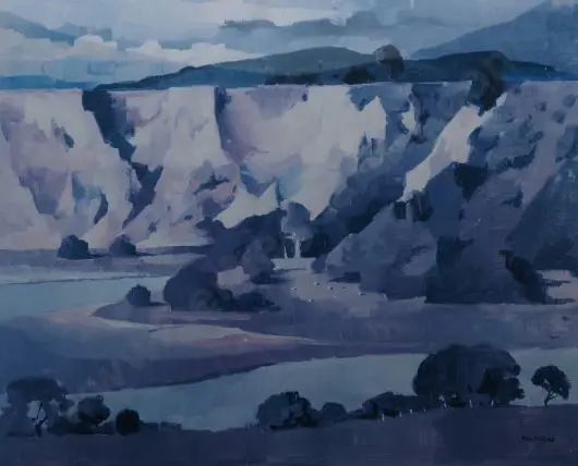 McINTYRE, Peter (1910-1987) - Rangitikei River Image 1++