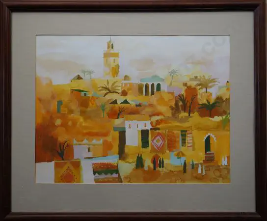 TUFF, Richard (1965-) - North African Village Image 1++