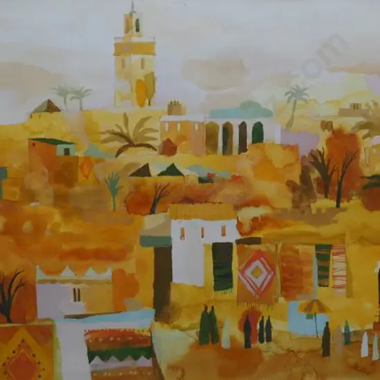 TUFF, Richard (1965-) - North African Village