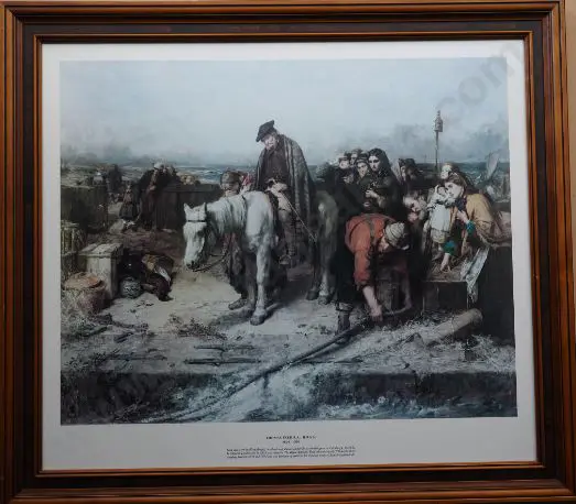 FAED, Thomas RA (1826-1900) - The Last of the Clan Image 1++