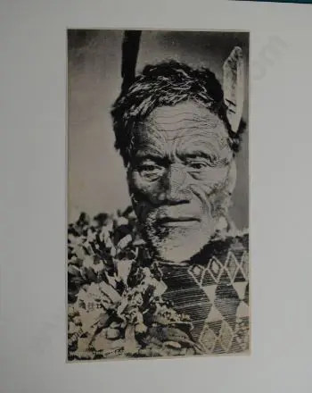 SPENCER, Charles (1854-1933) - MAORI Chief - Whatuhatiho Image 1++