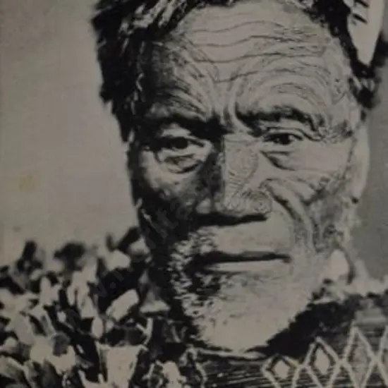 SPENCER, Charles (1854-1933) - MAORI Chief - Whatuhatiho