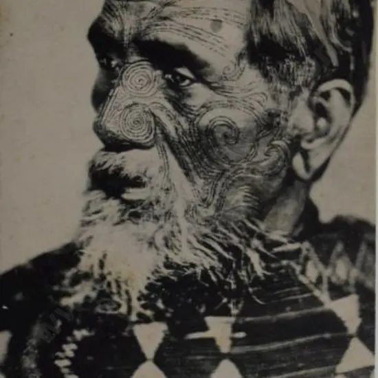 SPENCER, Charles (1854-1933) - MAORI Chief - Taurau Kukupa - Whangarei