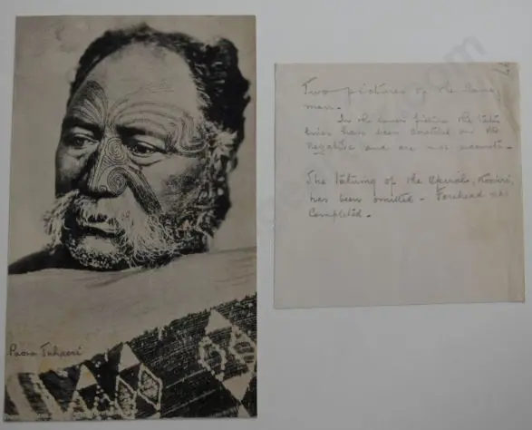 SPENCER, Charles (1854-1933) - MAORI Chief - Paora Tuhaeri Image 1++