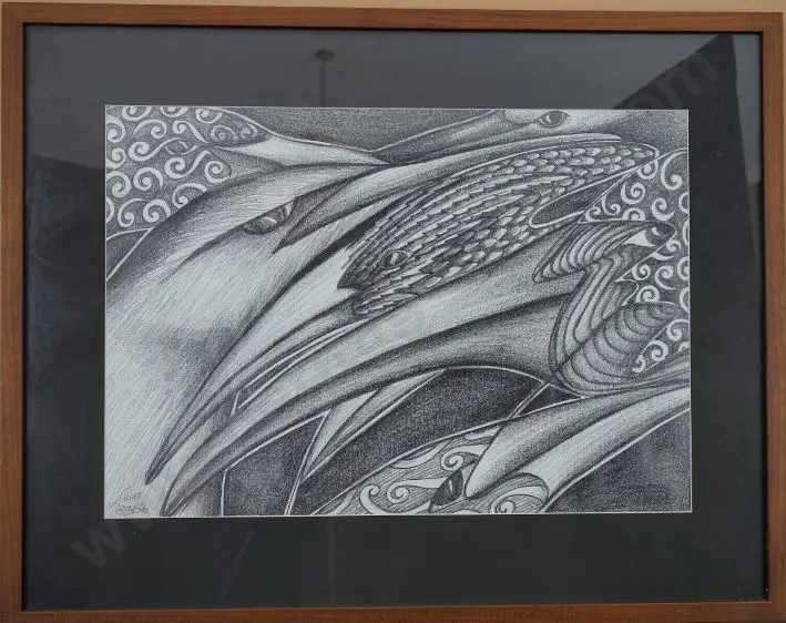 ADAMS, Lianne (21st Cent.) - Kotuku Feathers Image 1++