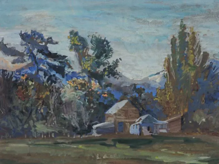 STILL, Mabel (1872-1956) - Wellington Rural Scene Image 1++